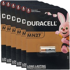 6 x Duracell MN27 A27 27A L828
