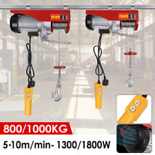 Winches Electric Hoist 800-1000Kg 240v Gantry Crane Lifting for Workshop Garage
