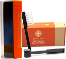 Vinyl Record Cleaning Brush &