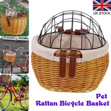 Wicker Bike Basket for Small