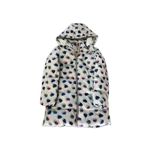 Girl green oilily coat - green, 12