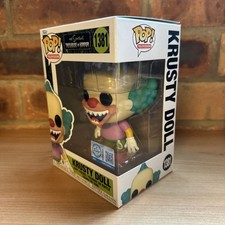 FUNKO POP KRUSTY DOLL 1381 THE SIMPSONS TREEHOUSE OF HORROR NEW Halloween Ltd Ed