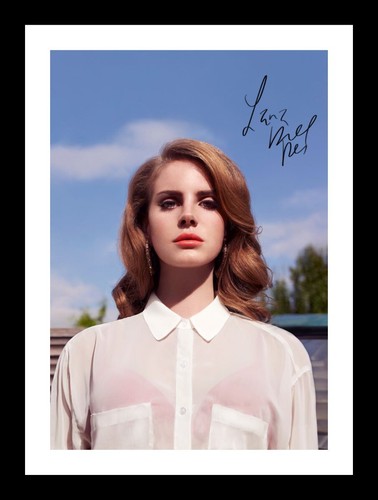 Lana del rey autographed - lana,