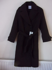 New Bershka Brown Wool Blend