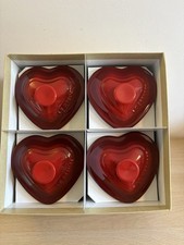 Le Creuset set of 4 heart