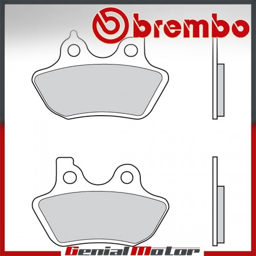 Rear brembo brake pads - cc,