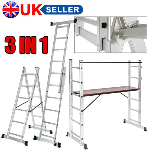3in1 aluminium multi position - aluminium, multi-position