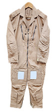 New Genuine RAF Flight Pilot Suit MK16A Aircrew Coverall Desert Tan Size 1
