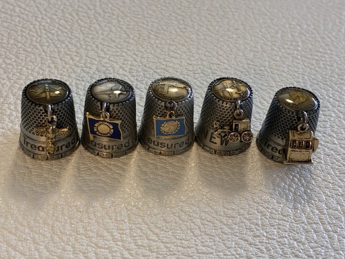 Vintage set pewter - vintage, 5