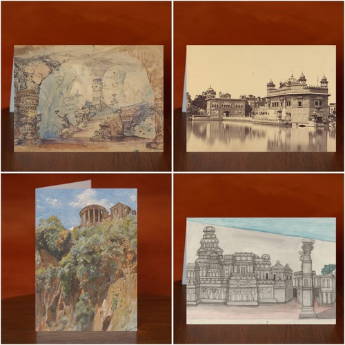 Temple art print - temple,