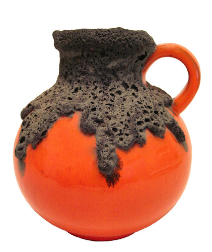 Fat lava vase - fat, pottery