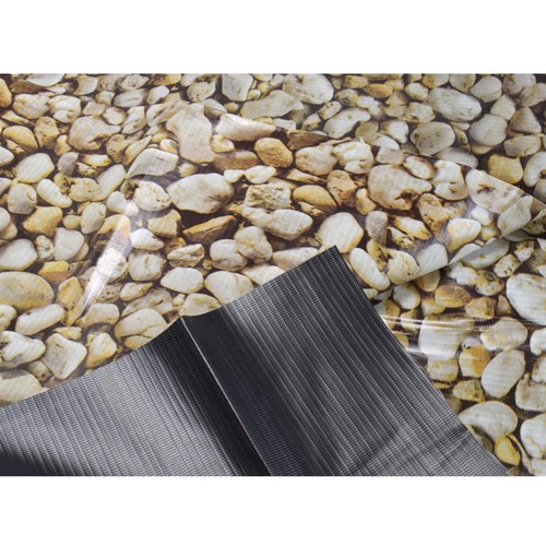 Pebble print pond liner heavy - pebble,