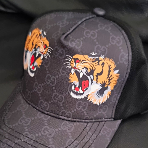 Gucci monogram tiger mesh - gucci,