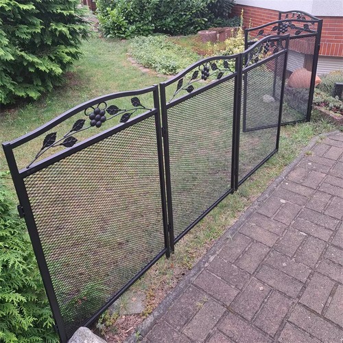 Panel garden fence metal - garden,