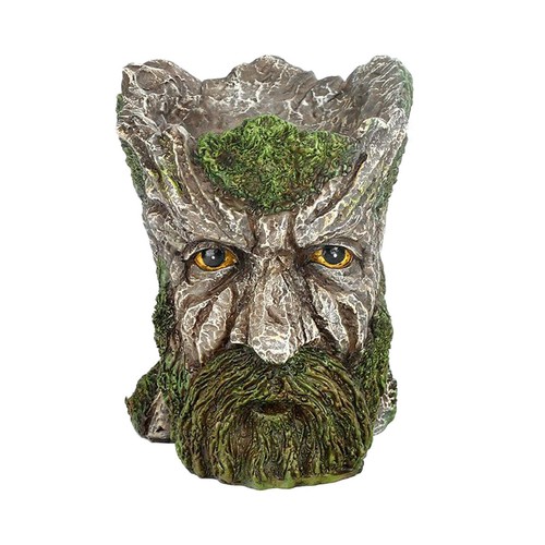 Old man planter - man, green