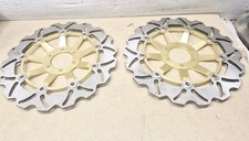 Honda VFR400 Nc30 Front Brake Discs Wavey Race