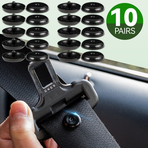 10x set black plastic - set, seat