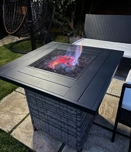 Fire pit table outdoor - fire,