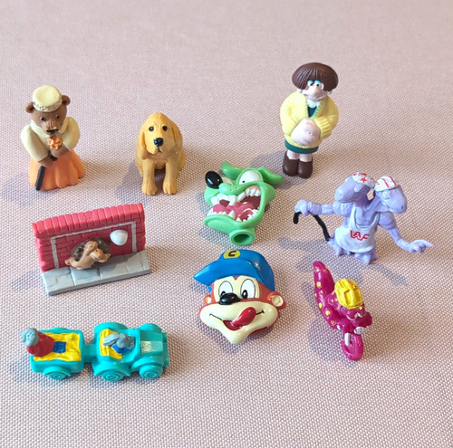90s retro cereal - cereal, toy