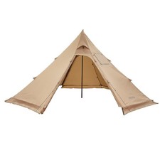 VEVOR Tipi Hot Tent with Stove Jack Waterproof Portable for 4 Persons Camping