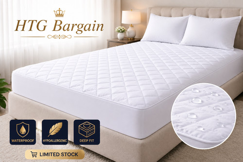 Extra deep quilted water proof - water,