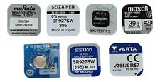 395 SR927SW SR57  Silver Oxide Watch Battery 1.55v [ Multi Brand Showcase ] 
