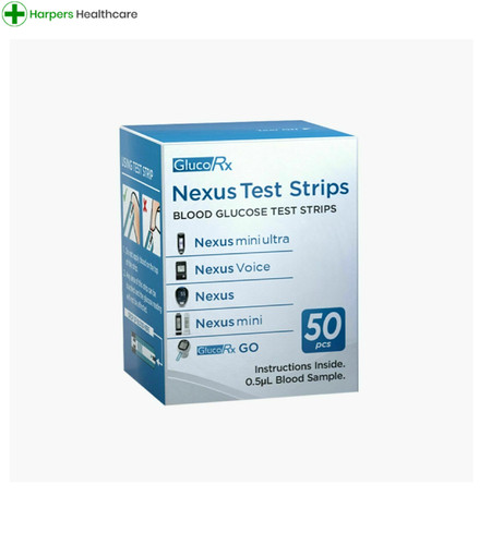Glucorx nexus test strips - glucorx,