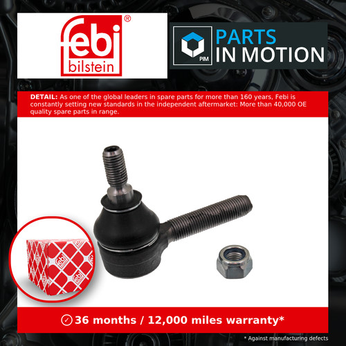 Tie track rod end fits - rod,