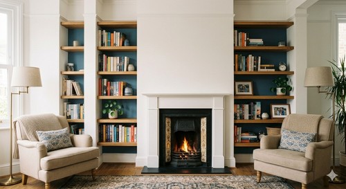 Alcove shelving reclaimed - alcove,
