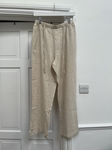 Vintage oatmeal linen - oatmeal,