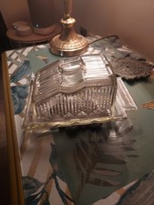 1930s Vintage Art Deco Glass