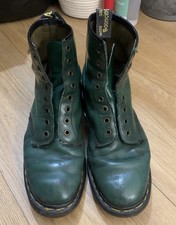 Green Doctor Martens Boots