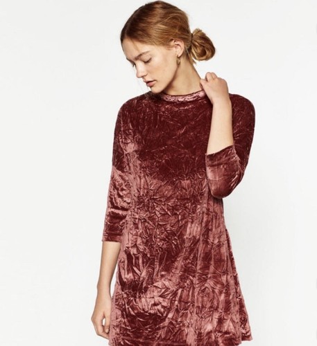 Zara crushed velvet - , 3/4
