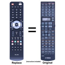 RAV358 WF365600 Generic Replacement For Yamaha Remote Control RX-V2600 RX-V2700