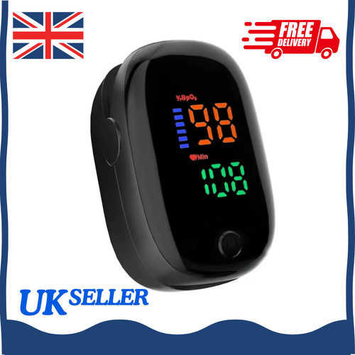 Finger pulse oximeter oled - pulse,