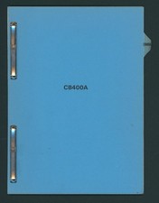 Honda CB400A Hondamatic (78-81) Supplementary Manual Addendum CB 400 A Hawk FS47