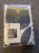Orla Kiely RoseBud Scribble, corn Yellow Pillow Case Pair