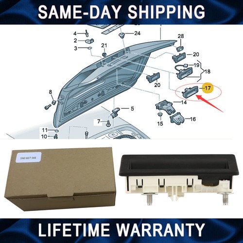 Tailgate boot lid lock - lid, release
