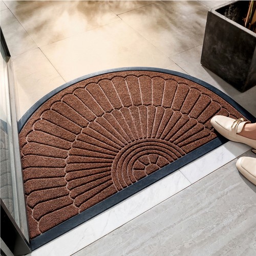 Semi circle door mat indoor - door,