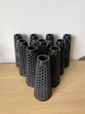 10 Black Plastic Yarn Large