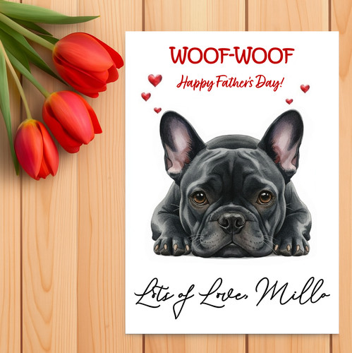 Personalised french bulldog - personalised,