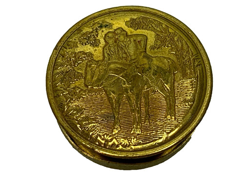 Snuff box tin - snuff, rt&s