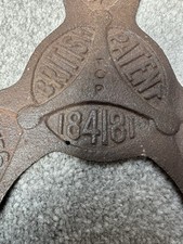 ANTIQUE CAST IRON THE METER