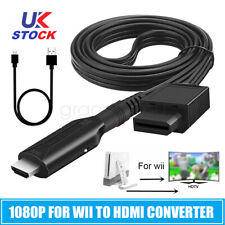 For Wii Input to HDMI Converter HD 1080P Video Audio Output Adapter For Nintendo