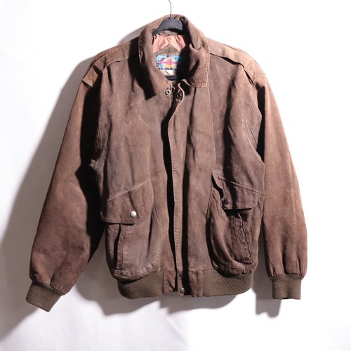 Vtg weekends brown suede - vtg,