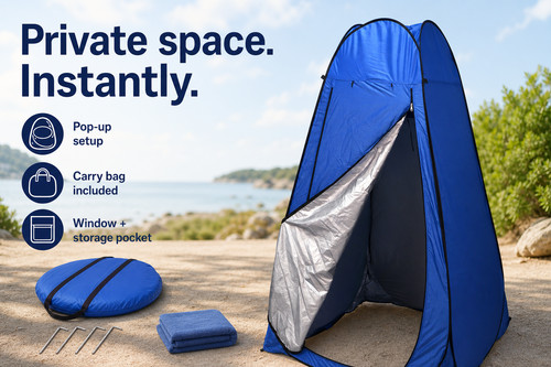 Pop shower instant tent - pop, up