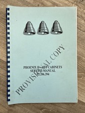 BELLFRUIT SCORPION 2 PHOENIX II AWP FRUIT MACHINE TECHNICAL SERVICE MANUAL 1992