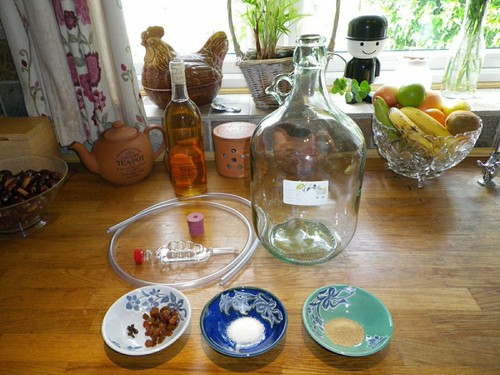 Wine making kit homebrew - making,