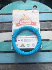 Baby Pacifier Blue Silicone Teething Ring Soother Dummy Teether Toy BPA FREE