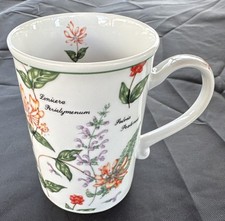 JOHNSON BROTHERS FINE CHINA MUG WITH GARDEN FLOWER DESIGN SUMMER CHINTZ  PRE OWN